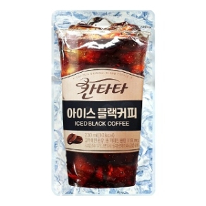 롯데칠성음료 칸타타 아이스 블랙 190ml (10개)_이미지