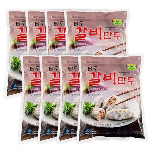 담두 갈비만두 1kg (8개)