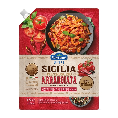 폰타나 시칠리아 페페론치노 아라비아따 파스타소스 1.5kg (1개)_이미지