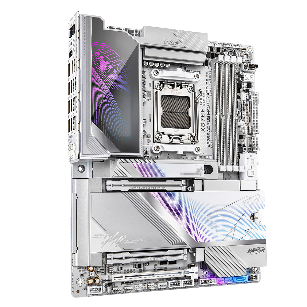 GIGABYTE X870E AORUS MASTER X3D ICE ���̾���