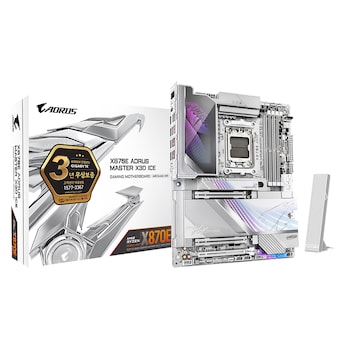 GIGABYTE <b>X870E</b> <b>AORUS</b> <b>MASTER</b> X3D ICE 제이씨현