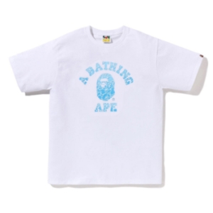 베이프 반팔티 ABC SEA SURFACE CAMO COLLEGE 1K70-110-005