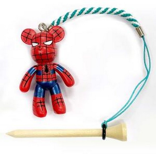 스파이더맨레드 골프티걸이