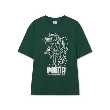 푸마 그래픽 반소매 티셔츠 LMC Varsity Green 940067-03