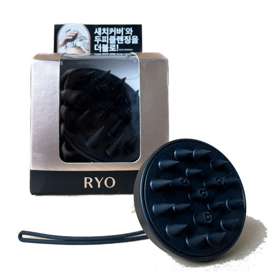 려 더블이펙터 블랙 샴푸 브러쉬 (1개)_이미지