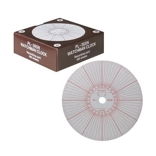 현대오피스 페이퍼프랜드 PL-365N 전용 순찰시계 특수용지_이미지