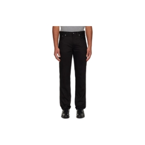 누디진 남성 블랙 그리티 잭슨 데님 진 252078M186024