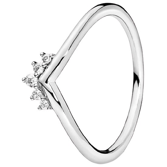 판도라 티아라 위시본 반지 198282CZ