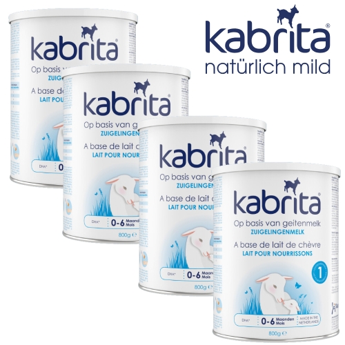 Ausnutria 카브리타 산양분유 1단계 800g (해외구매) (4개)