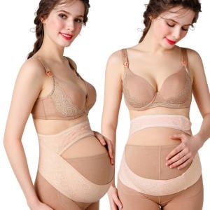 임산부 <b>허리</b>통증에 좋은 편한 임산부 레이스 산전 <b>복대</b> 임신복대 초기임산부선물