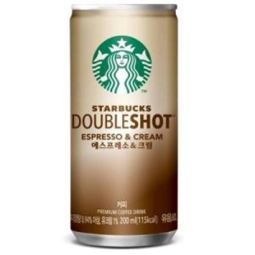 스타벅스 더블샷 에스프레소&크림 200ml (4개)_이미지