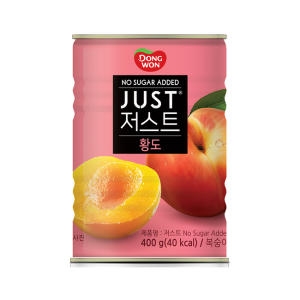 동원F&B 저스트 노슈가 황도 400g (1개)_이미지
