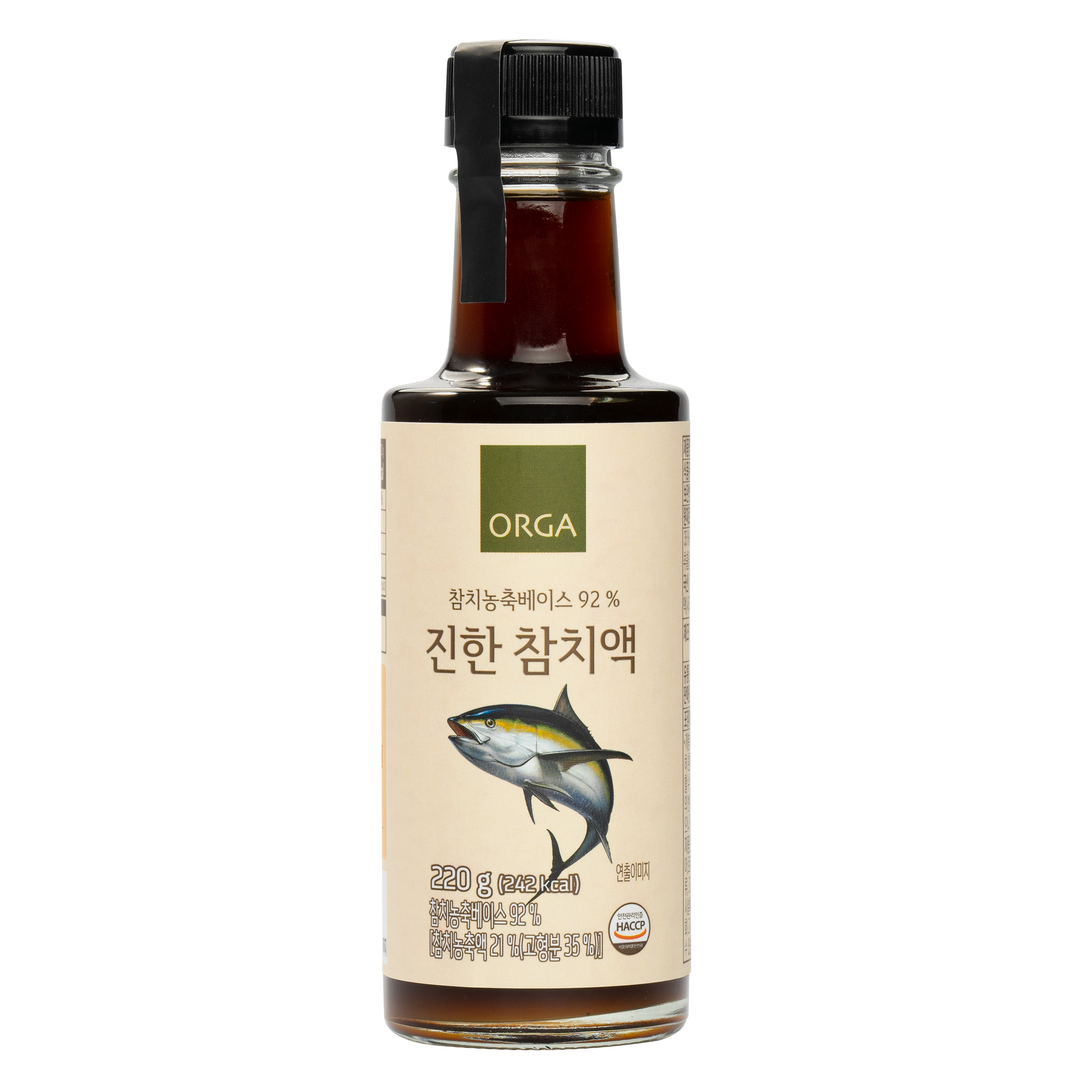 ORGA 진한 프리미엄 참치액 220g
