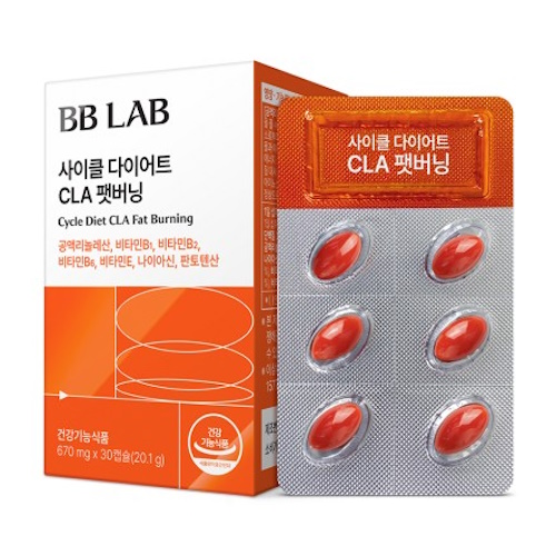 비비랩 비비랩 사이클 다이어트 CLA 팻버닝 670mg 30캡슐 (6개)_이미지