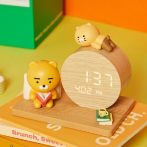 전자 탁상시계 라이언 춘식이 알람시계