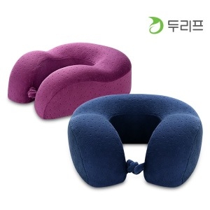트래블굿스  메모리폼 목베개 네이비
