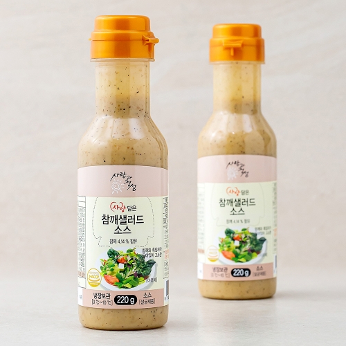 사랑담은 참깨샐러드소스 220g 2개