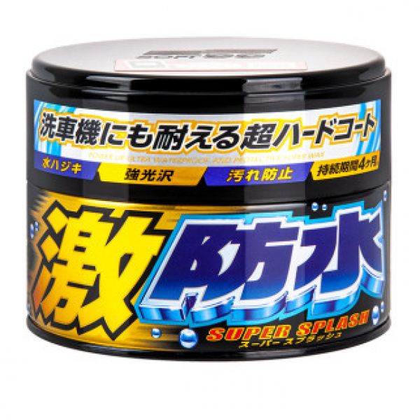 소프트99  격방수 코팅왁스 블랙 300g W-67