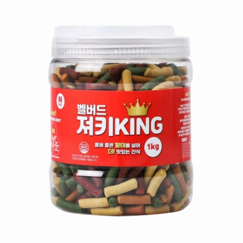 벨버드 져키킹 M 1kg (1개)_이미지