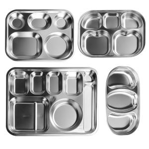 27종고급스텐 천성간식접시 그릇 쟁반 유아식판/이유식 볼/이유볼