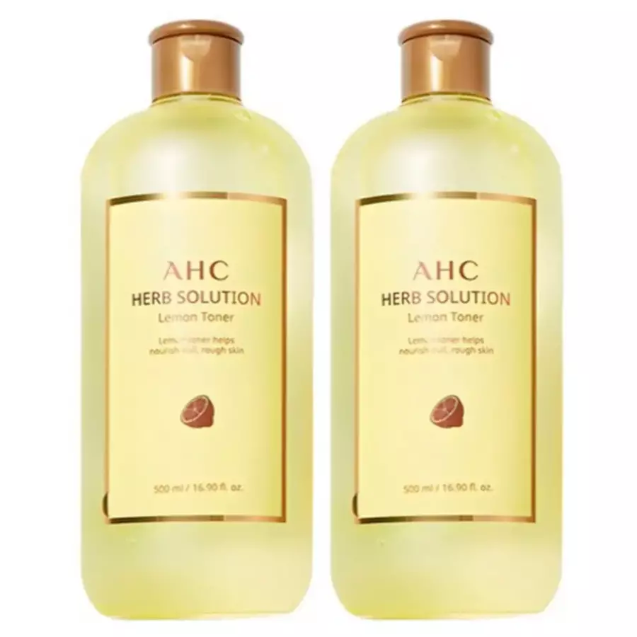 AHC 허브솔루션 레몬 토너 500ml (2개)_이미지