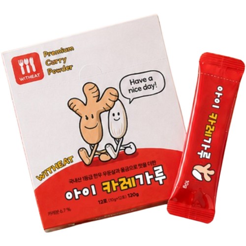 위드잇 아이 카레 가루 스틱형 120g (2개)_이미지