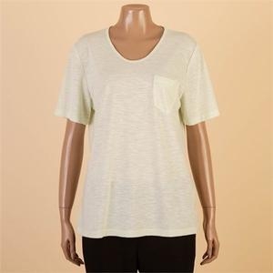 PAT NC08 여성 솔리드 포켓 티셔츠 1H-45320-740