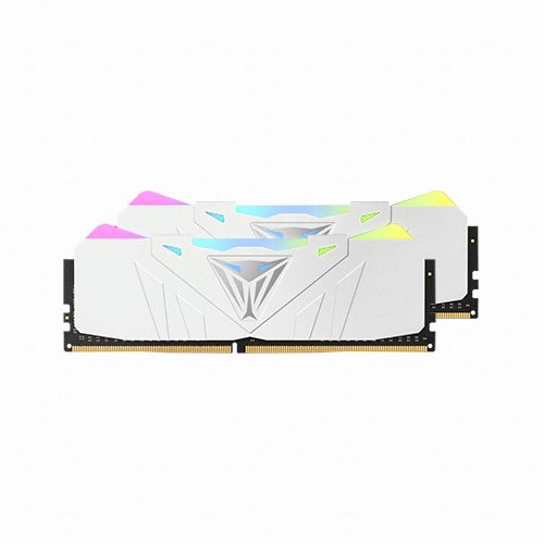PATRIOT DDR4-2666 CL15 VIPER RGB 화이트 패키지 (16GB(8Gx2))_이미지