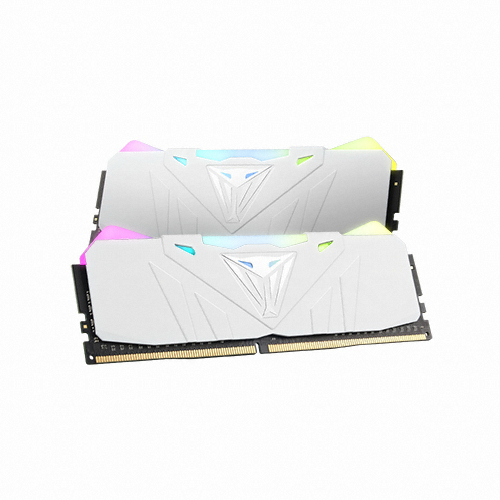 PATRIOT DDR4-2666 CL15 VIPER RGB 화이트 패키지 (16GB(8Gx2))_이미지