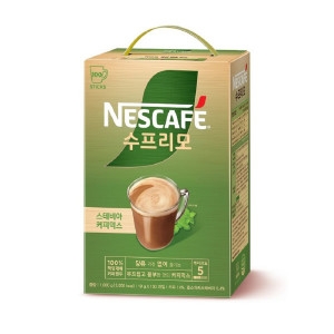 네슬레 네스카페 수프리모 스테비아 커피믹스 100개입 (1개)_이미지