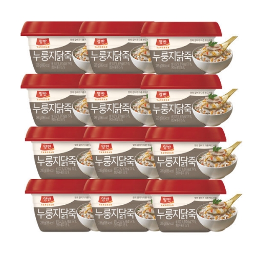 동원F&B 양반 누룽지닭죽 285g (12개)_이미지