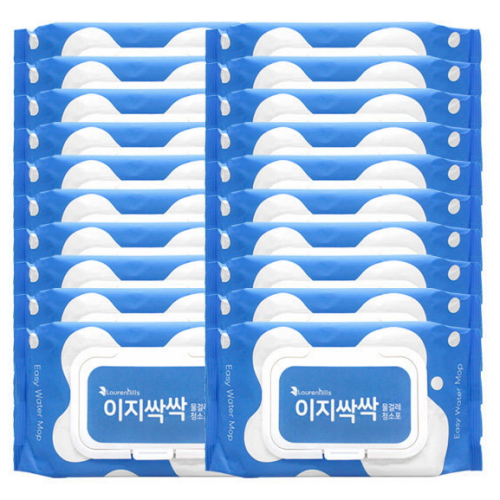 로렌힐즈 시즌2 이지싹싹 물걸레 청소포 30매 (20개)