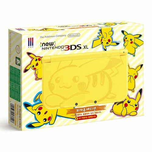 닌텐도 뉴 3DS XL 피카츄 에디션 중고_이미지