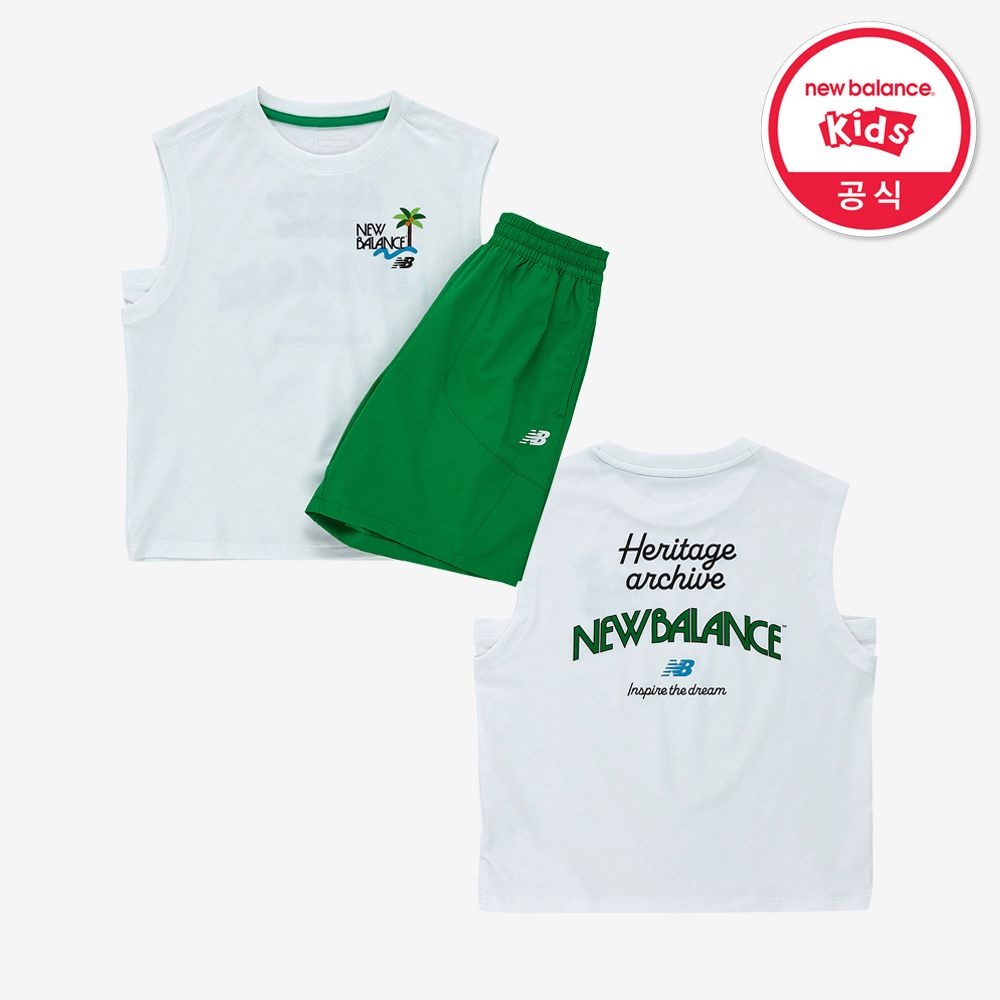 키즈 KIDS SUMMER WAVE_나시 셋업 아동 상하복 NK9YG3974U10