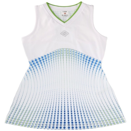 카사블랑카 미니 테니스 드레스 W-SP26-JDR-020_02DOTS B0041954095