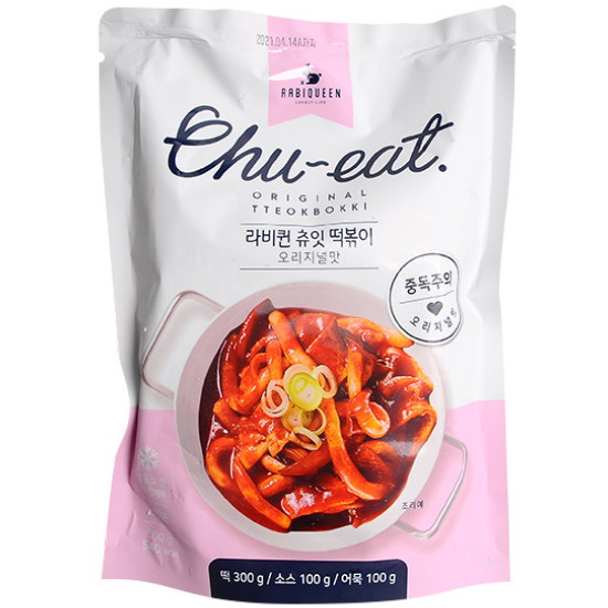동림에프엔지 라비퀸 츄잇 떡볶이 오리지널맛 500g (1개)_이미지