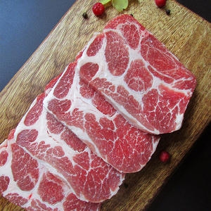 도감푸드 듀록 흑돼지 목살 500g (1개)_이미지