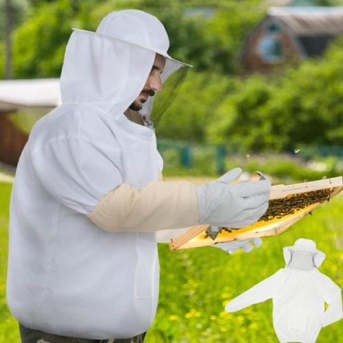 셀러허브 산림 작업복 벌초 방충복 망사형 양봉옷 보호복 상의 S37720186_이미지