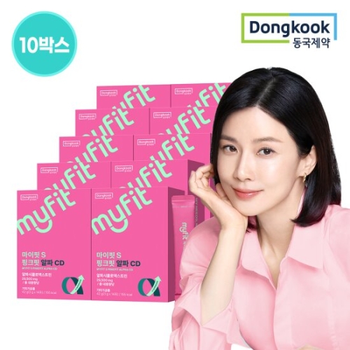 동국제약 마이핏S 핑크핏 알파CD 3g 14포 (10개)_이미지