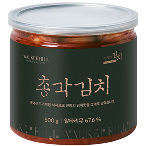 워커힐호텔 SUPEX 총각김치 500g