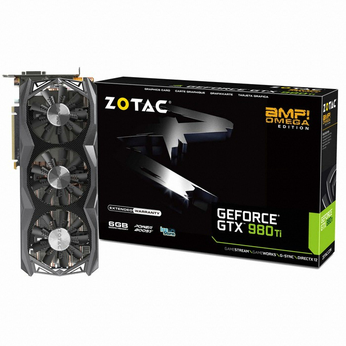 ZOTAC AMP OMEGA 지포스 GTX980 Ti D5 6GB_이미지