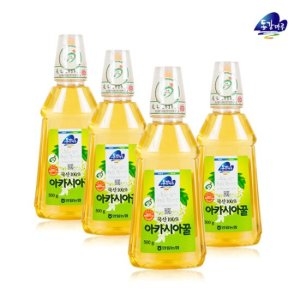 영월농협 직송 동강마루 아카시아 벌꿀 500g튜브x4통