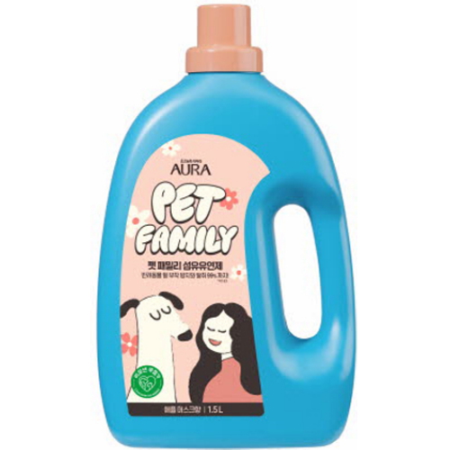 샤프란 아우라 펫패밀리 섬유유연제 1.5L (1개)_이미지