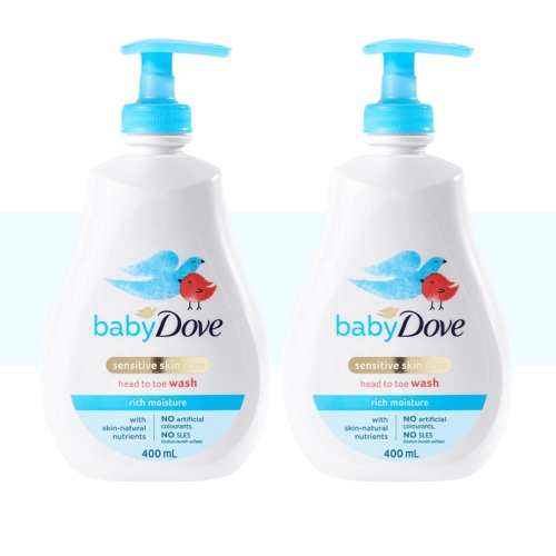 베이비도브 리치모이스처 바디워시 400ml