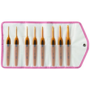 크로바 CLOVER 클로버 크로바 펜-E 모사용 코바늘 8종세트_이미지