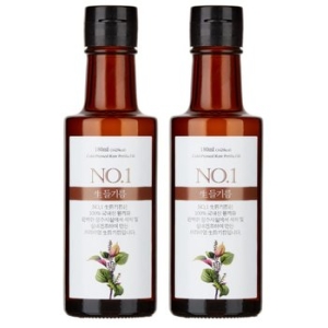 앤오일 국산생들기름180ml 2묶음할인