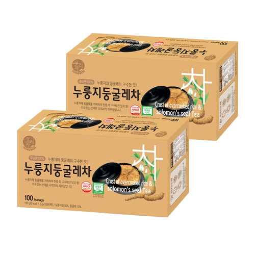 누룽지 둥굴레차 100Tx2개