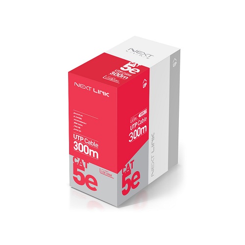 이지넷유비쿼터스 넥스트 CAT.5E UTP 다이렉트 랜케이블 (NEXTLINK-U5E300M, 300m)