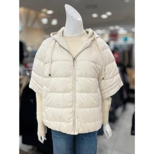 니트후드 덕다운 조끼 AJ4WA05