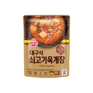 오뚜기 대구식 쇠고기 육개장 500g (15개)
